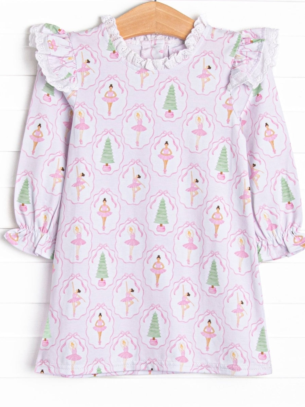 Stitchy Fish Ballet Christmas Dress Sz 8